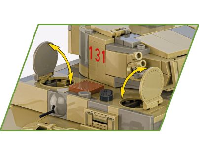 Cobi 2588 PzKpfw VI Tiger I číslo 131