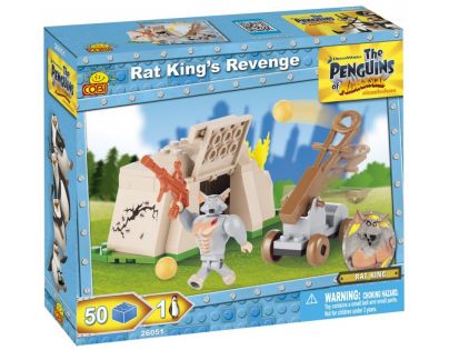 Cobi 26051 Tučňáci z Madagaskaru Pomsta krysího krále