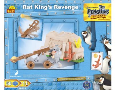 Cobi 26051 Tučňáci z Madagaskaru Pomsta krysího krále