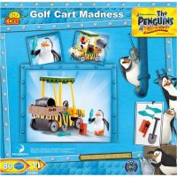 Cobi Tučňáci z Madagaskaru 26080 Golfové vozítko 2
