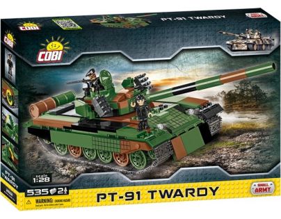COBI 2612 Small Army Tank PT91 twarda, 535 k, 2 f