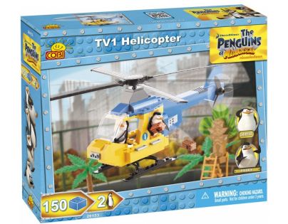 Cobi 26153 Tučňáci z Madagaskaru Helikoptéra TV1