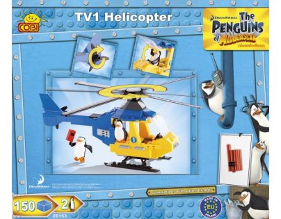 Cobi 26153 Tučňáci z Madagaskaru Helikoptéra TV1