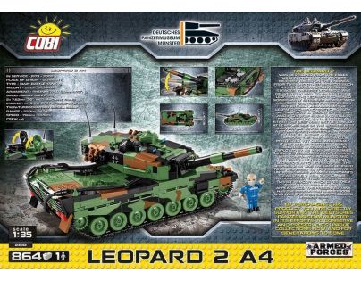 Cobi 2618 Malá armáda Leopard 2A4 864 dielikov