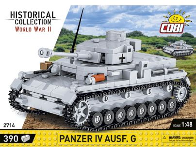 Cobi 2714 Nemecký stredný tank PzKpfW Panzer IV ausf. G 390 dielikov