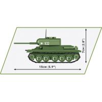 Cobi 2716 Ruský stredný tank T-34-85 zelený 286 dielikov 3