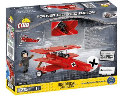 Cobi 2974 Malá armáda I. svetová vojna Fokker Dr. 1