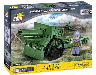Cobi 2981 Malá armáda 155mm Field Howitzer 1917