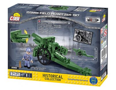 Cobi 2981 Malá armáda 155mm Field Howitzer 1917