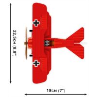 Cobi 2996 Fokker Dr. I Red Baron 2