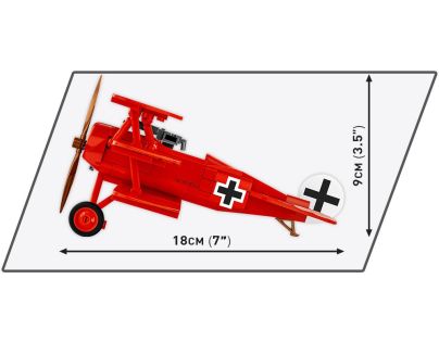 Cobi 2996 Fokker Dr. I Red Baron