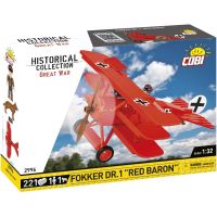 Cobi 2996 Fokker Dr. I Red Baron 4