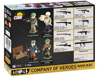 Cobi 3041 Company of Heroes Figurky s doplňky 60 dielikov