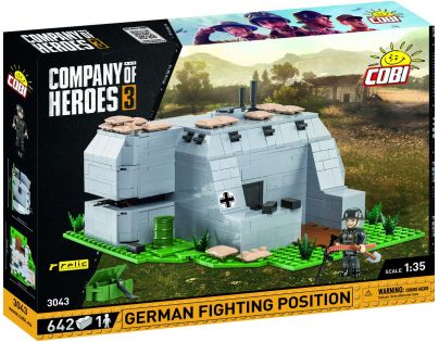 Cobi 3043 Company of Heroes German Fighting Position 642 dielikov