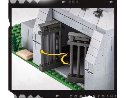 Cobi 3043 Company of Heroes German Fighting Position 642 dielikov