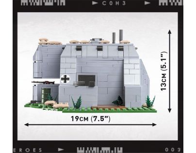 Cobi 3043 Company of Heroes German Fighting Position 642 dielikov