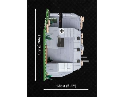 Cobi 3043 Company of Heroes German Fighting Position 642 dielikov