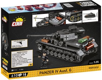 Cobi 3045 Company of Heroes Panzer IV Ausf G 610 dielikov