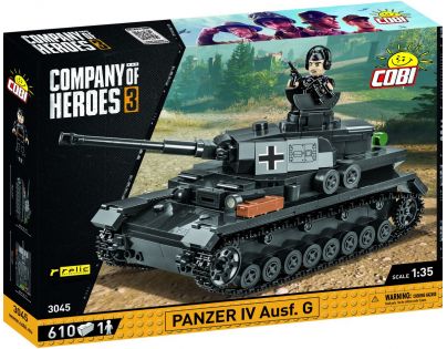 Cobi 3045 Company of Heroes Panzer IV Ausf G 610 dielikov