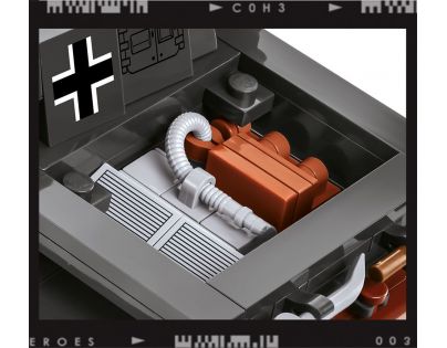 Cobi 3045 Company of Heroes Panzer IV Ausf G 610 dielikov