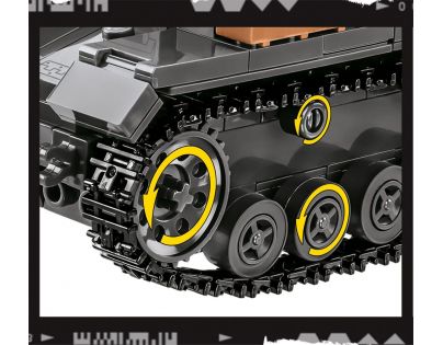 Cobi 3045 Company of Heroes Panzer IV Ausf G 610 dielikov