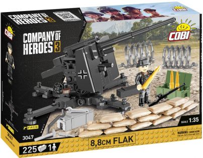 Cobi 3047 Company of Heroes 8,8 cm Flak 225 dielikov