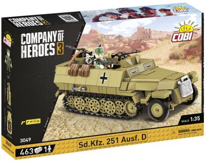 Cobi 3049 Company of Heroes Sd. Kfz. 251 Ausf D