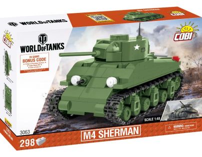 Cobi 3063 World of Tanks Sherman M4 1:48