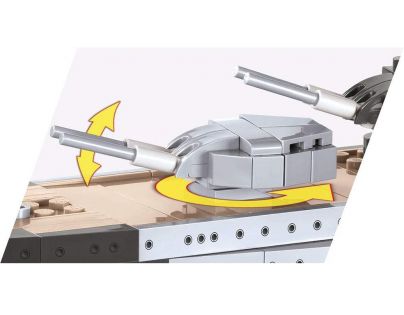 Cobi 3082 Malá armáda I. světová válka HMS Warspite 1:300