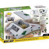 Cobi 3136 Regelbau 667 nemecký bunker 6