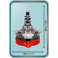 Cobi 4809 Small Army II. světová válka Bitevník Tirpitz 1:300 4