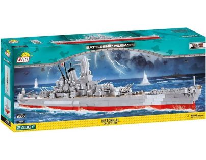 Cobi 4811 II. světová válka Bitevník Musashi, 1:300
