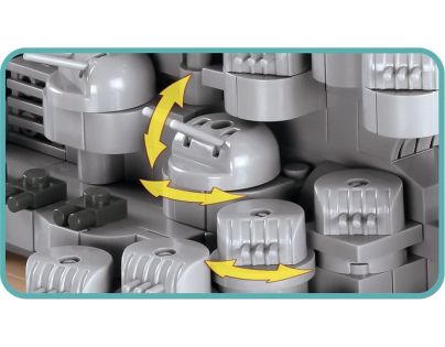 Cobi 4811 II. světová válka Bitevník Musashi, 1:300