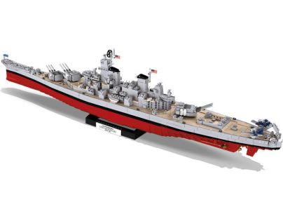 Cobi 4812 Malá armáda bitevníky Iowa class USS Missouri BB-63 Iowa BB-61, 1: 300