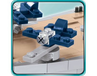 Cobi 4812 Malá armáda bitevníky Iowa class USS Missouri BB-63 Iowa BB-61, 1: 300