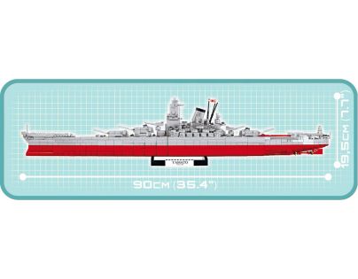 Cobi 4814 Malá armáda II. svetová vojna Bojová loď Yamato
