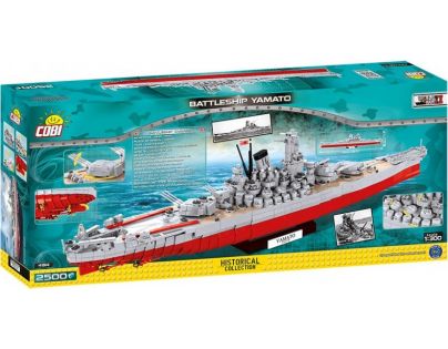 Cobi 4814 Malá armáda II. svetová vojna Bojová loď Yamato