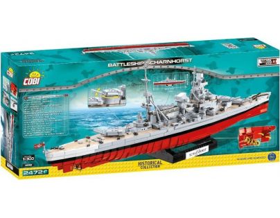 Cobi 4818 WW bojová loď Scharnhorst 1: 300