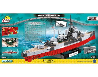 Cobi 4820 Malá armáda II. svetová vojna HMS Warspite 1: 300