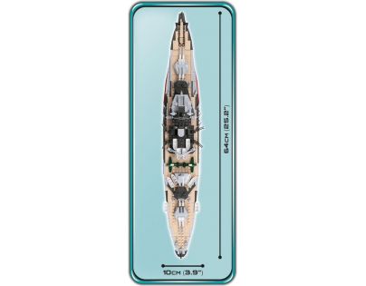 Cobi 4820 Malá armáda II. svetová vojna HMS Warspite 1: 300