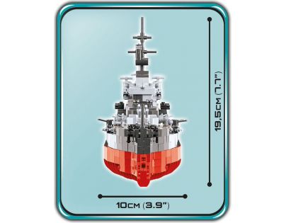 Cobi 4820 Malá armáda II. svetová vojna HMS Warspite 1: 300