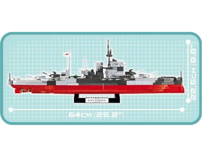 Cobi 4820 Malá armáda II. svetová vojna HMS Warspite 1: 300