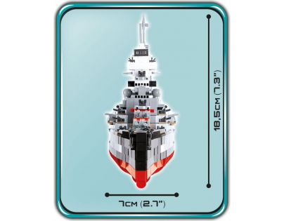 Cobi 4823 Malá armáda II. svetová vojna Prinz Eugen 1: 300