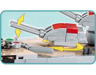 Cobi 4823 Malá armáda II. svetová vojna Prinz Eugen 1: 300