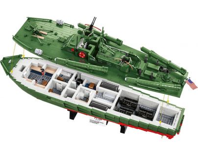 Cobi 4825 II. svetová vojna PT-109 Torpédový čln 3726 dielikov