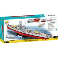 Cobi 4835 II. svetová vojna Bitevník Gneisenau 2417 dielikov 5