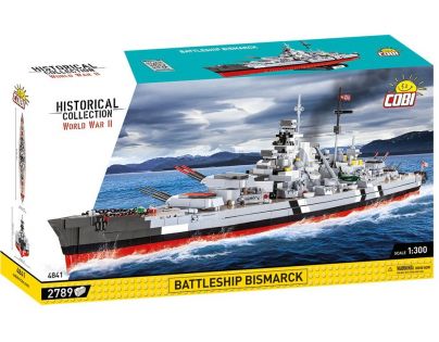 Cobi 4841 II. svetová vojna Battleship Bismarck