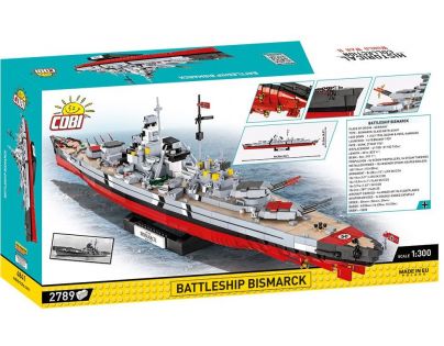Cobi 4841 II. svetová vojna Battleship Bismarck