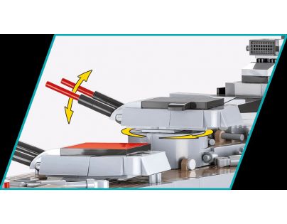 Cobi 4841 II. svetová vojna Battleship Bismarck