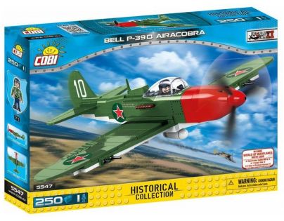 Cobi 5547 Malá armáda II. svetová vojna P-39 Airacobra white 10